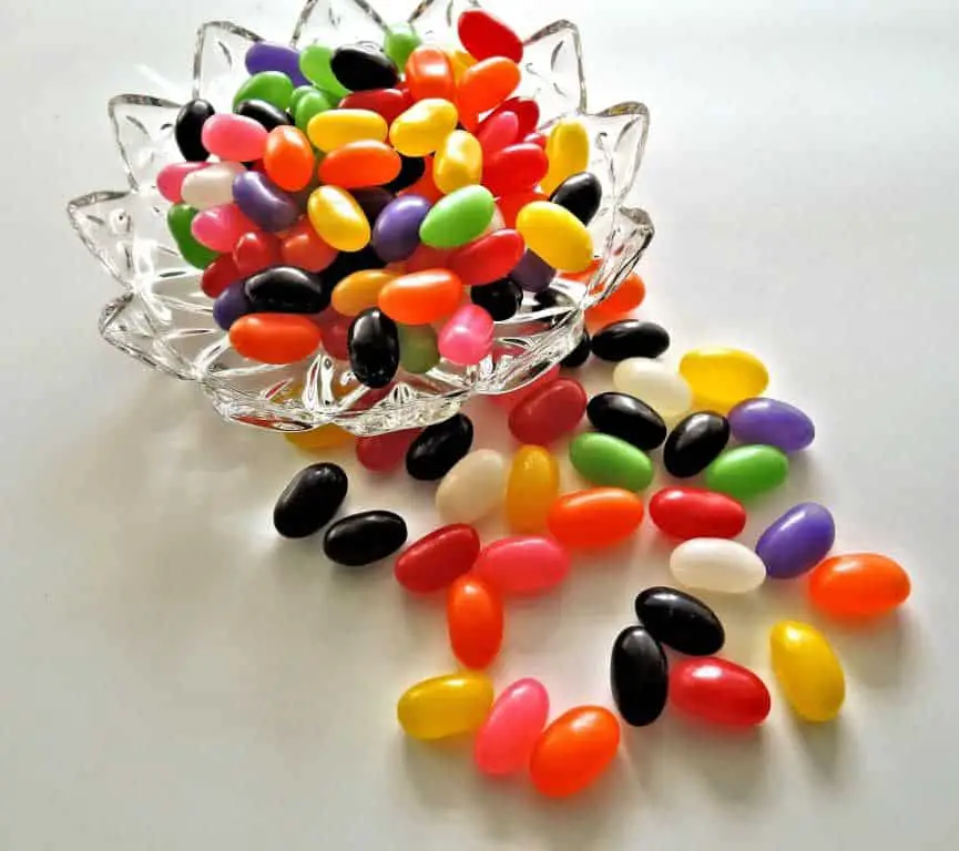 jelly beans Candy Starting With J