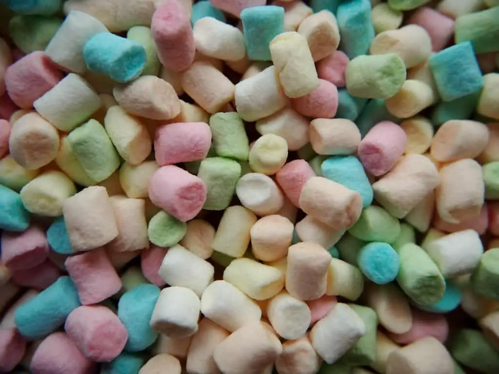 marshmallows considered candy