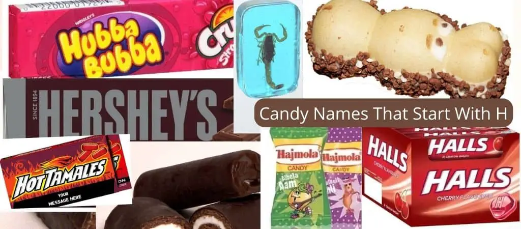 Candy Names That Start With H
