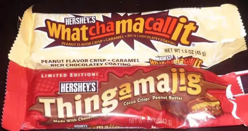 Thingamajig Candy-Whatchamacallit-wrappers