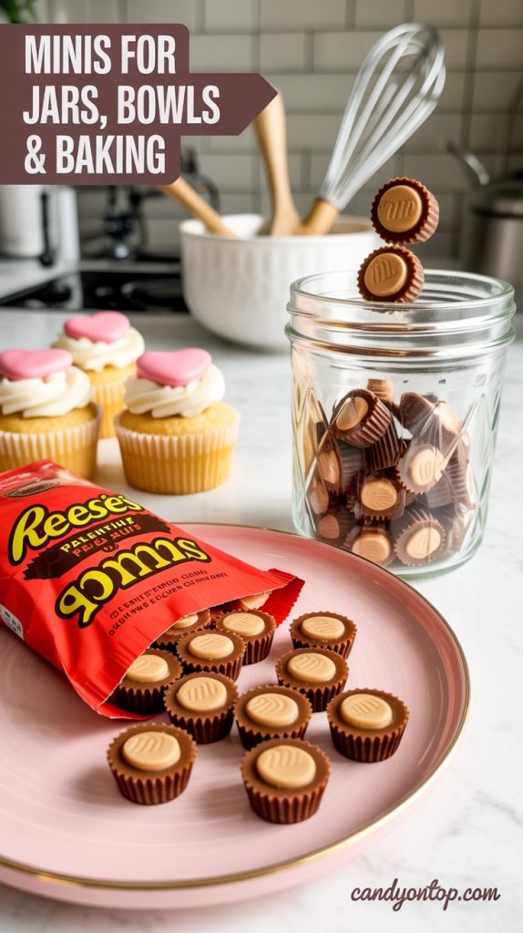 reeses-minis-jars-bowls-baking