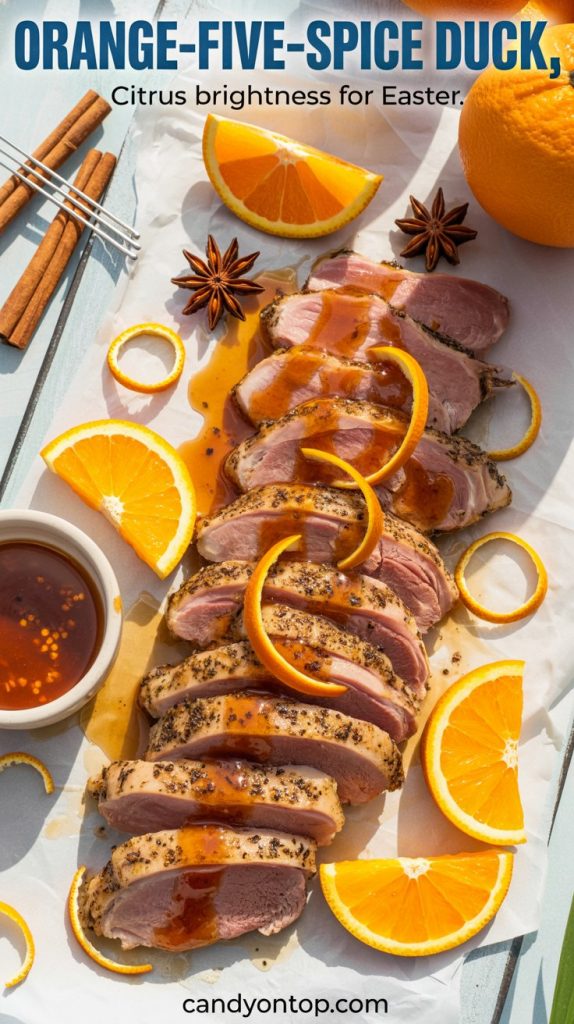 Orange-Five-Spice Duck