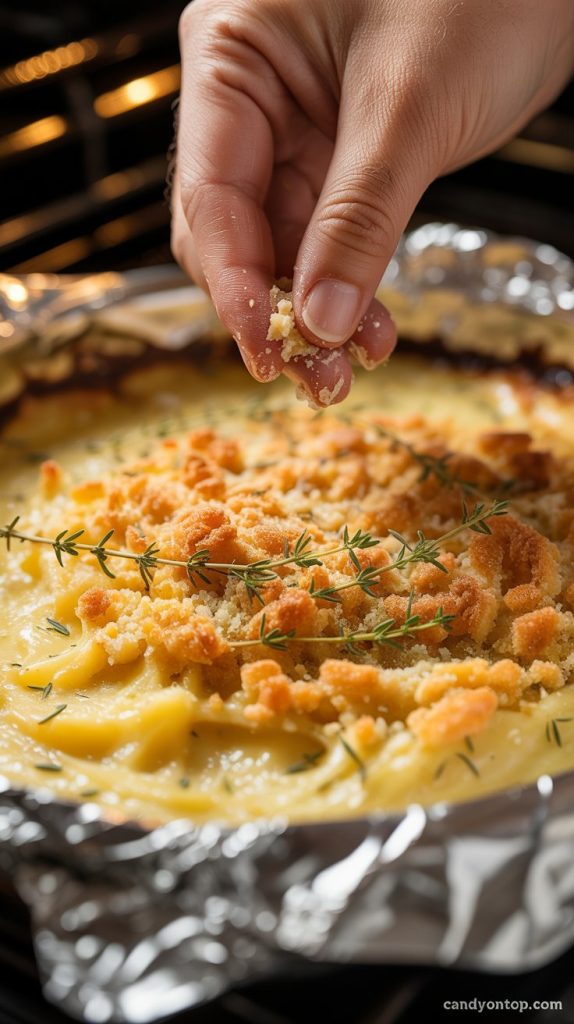 Step5–Add Crispy Topping