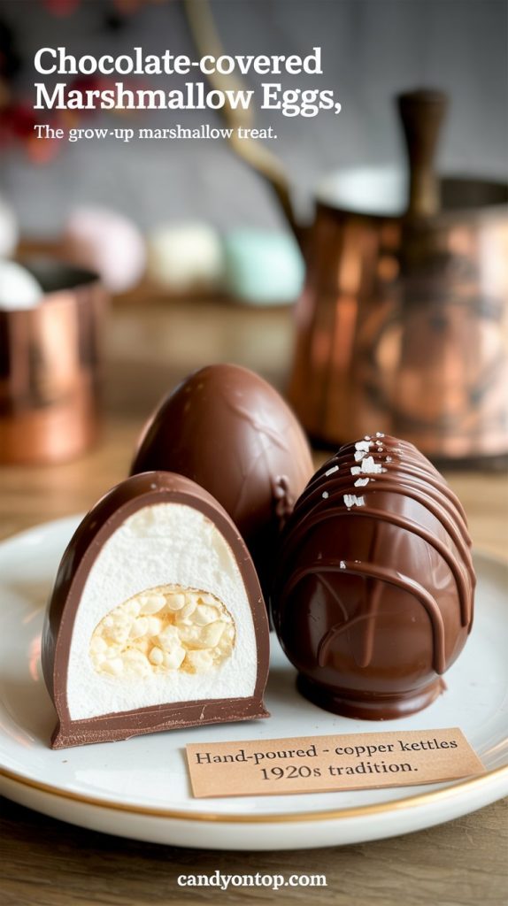 chocolate-covered-mashmallow-eggs